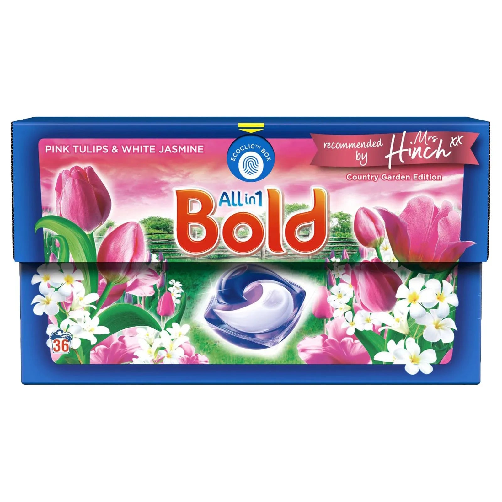 Bold All In 1 Pods Pink Tulips & White Jasmine 36W Bold All In 1 Pods Pink Tulips & White Jasmine 36W